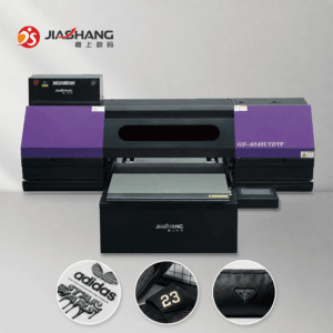 GD-6042 imitation embroidery printer with raised textile shoe and leather applications